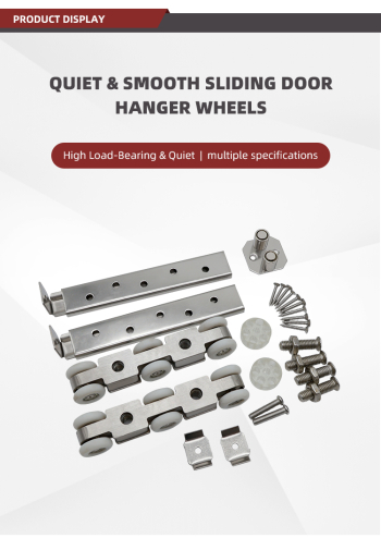 Heavy-Duty Wooden Door Damper Track Rollers