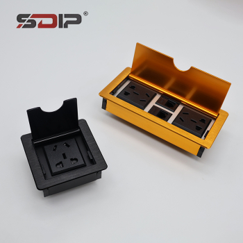 Flip-Up Desk Power Socket Box