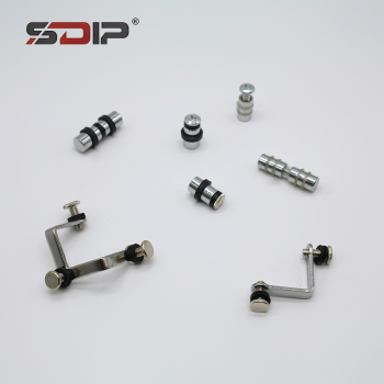 Adjustable Steel Support Furniture Hardware with Two-hole and Three-hole Connectors for Modern Kitchen & Bathroom Use