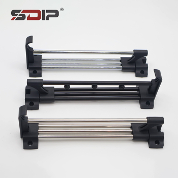 Adjustable Stretchable Wardrobe Push-Pull Clothes Rail