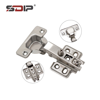 Furniture Accessory Steel Hardware Fittings Iron Non Soft Closing Kitchen Metal Cabinet Door Closing Buffer Furniture Hinge Fittings