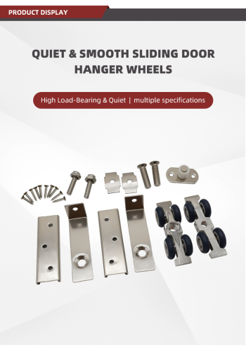 Stainless Steel Wardrobe & Cabinet Sliding Door Wheels