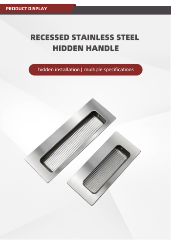 Embedded Concealed Cabinet & Drawer Finger Pull