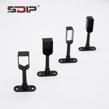 Zinc Alloy Hanger Accessory-Hanging Rod Corner Flange Base Detachable Design-Thickened Hanger Top Top-mounted Lifting Bottom