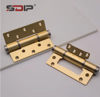 Concealed Door Soft Closing Interior Bathroom Office Buffer Spring Hinge Stainless Steel Door Hinge