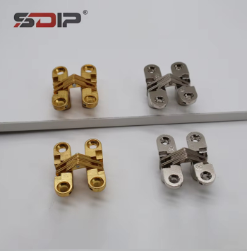 Furniture Kitchen Cabinet Soft Folding Hinge Invisible Folding Cross Hidden Door Hinge