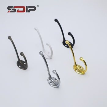 Heavy-Duty Zinc Alloy Wall Hooks for Home Storage