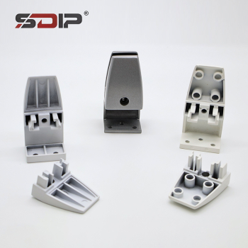 Aluminum Alloy Single-Sided Office Desk Partition Holder Clip